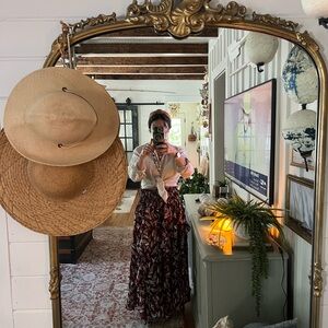 Anthropologie ruffle skirt